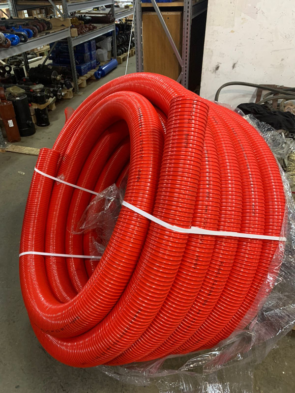 Шланг ПВХ (PVC RubEX CLEAN) д.102мм (красный)