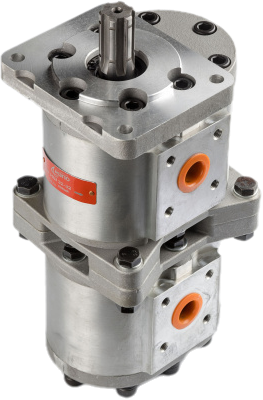 Насос шестеренный (MF HYDRAULIC) НШ-32М-32М-3 лев