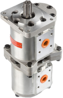 Насос шестеренный (MF HYDRAULIC)НШ-50М-10М-3 лев