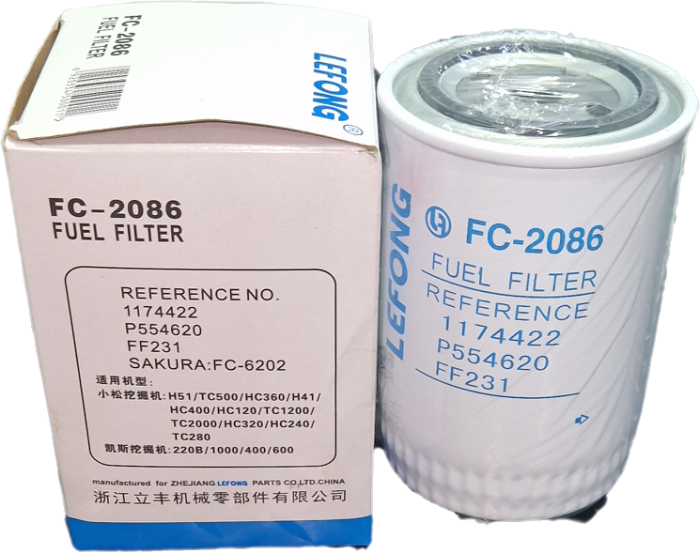 FC-2086 Фильтр топливный (2876052,Р554620, FF231)