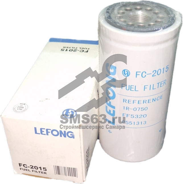 FC-2015 Фильтр топливный (1R0740, 1R0750, P551313, FF5320)