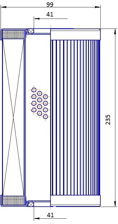 Фильтроэлемент MF RTE58D25B (25-99/234) (Г92-06)