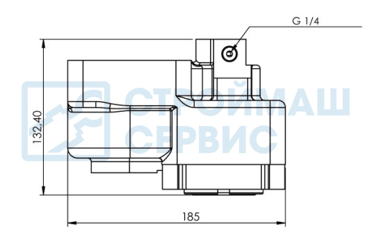 Коробка отбора мощности PTO EATON FS REAR (6109-8309DOUBLE GEAR AIR-CUSHIONED FELT) 20321KOHIL