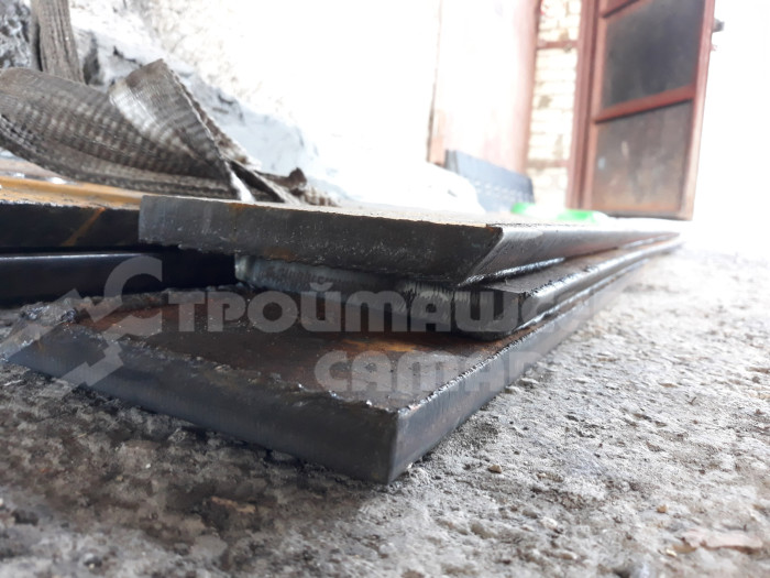 Нож  2345х16х130 сталь 65Г, прямой,  без отверстий, 1 фаска